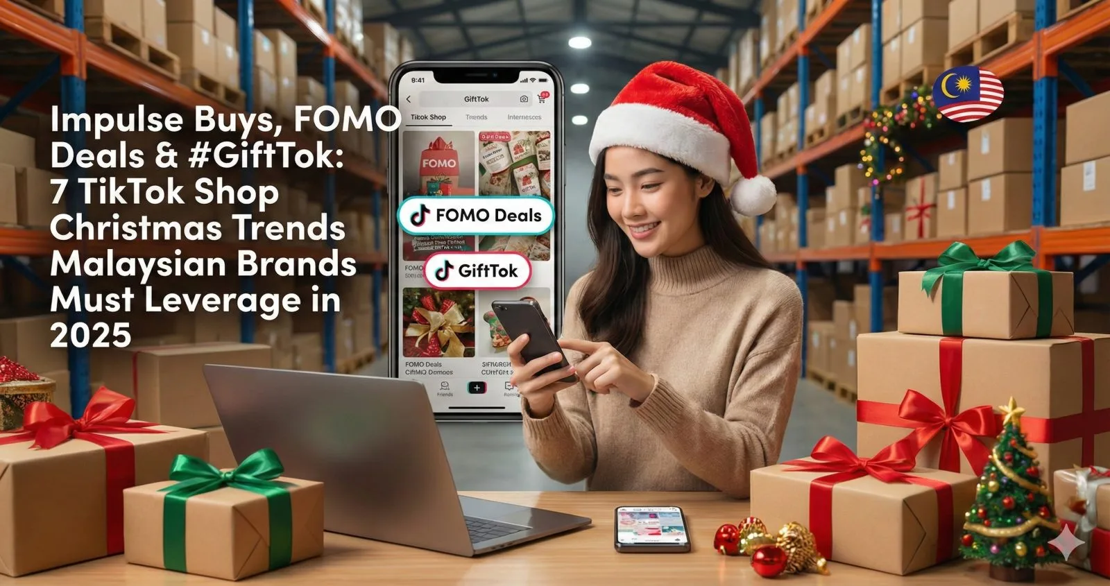 Impulse Buys, FOMO Deals & #GiftTok: 7 TikTok Shop Christmas Trends Malaysian Brands Must Leverage in 2025