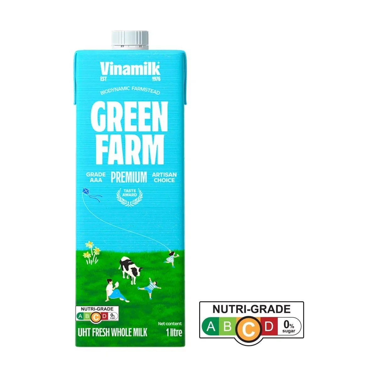 UHT Fresh Whole Milk– Vinamilk Green Farm Uht fresh whole milk– vinamilk green farm