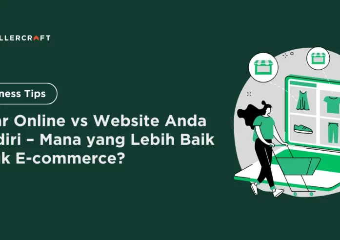 Pasar Online Vs Website Anda Sendiri